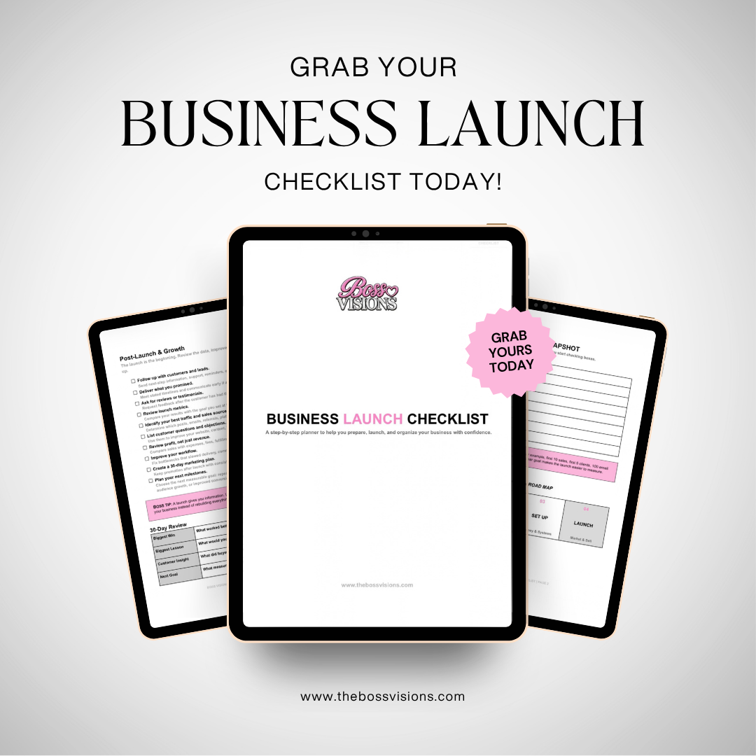 Business Launch Checklist