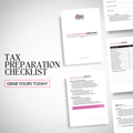 Tax Preparation Checklist