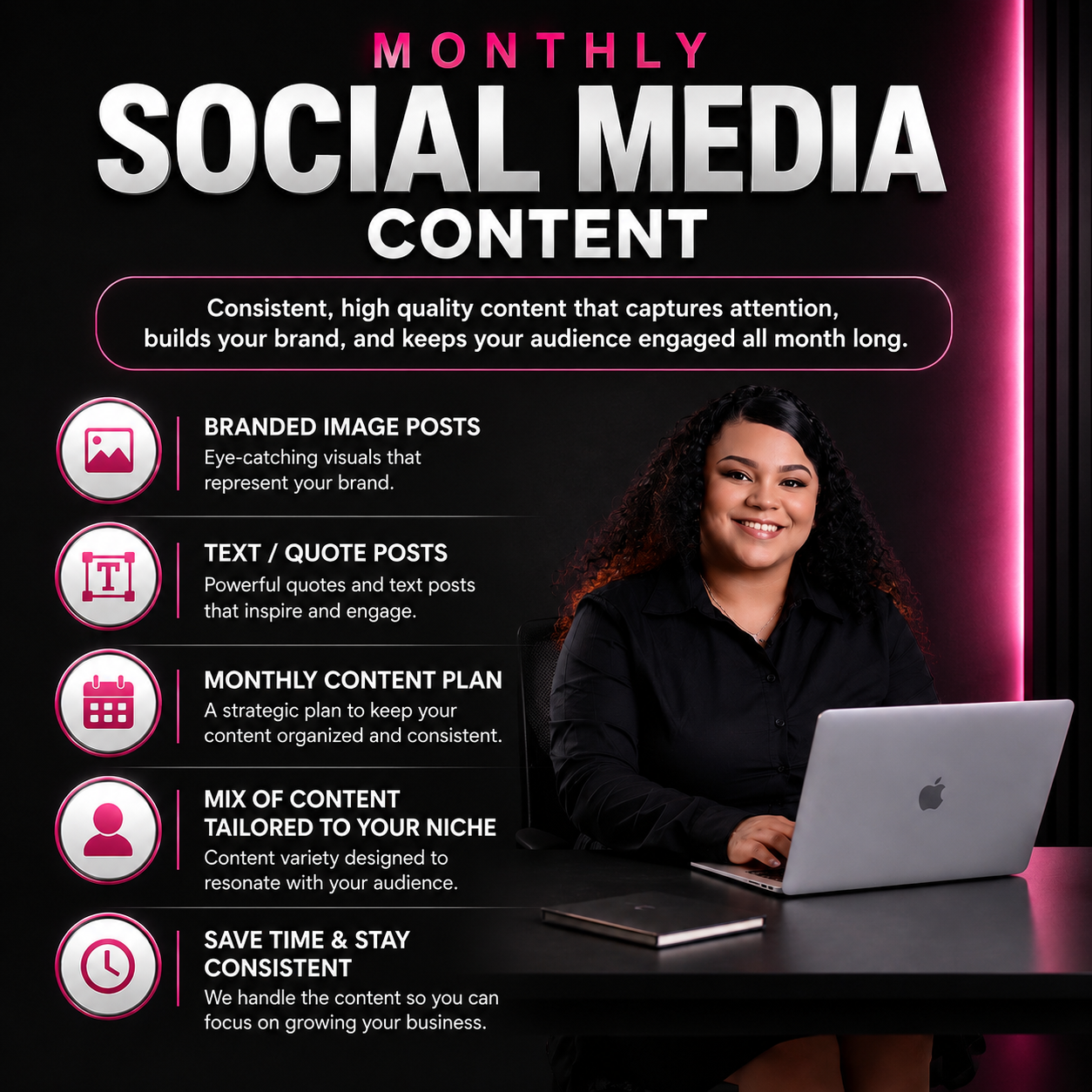 Monthly Content Creation